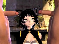 Kali Belladonna Receives An Earful In Animated Porn Video